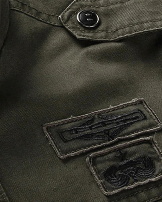 Men's Regular Fit Utility Field Jacket