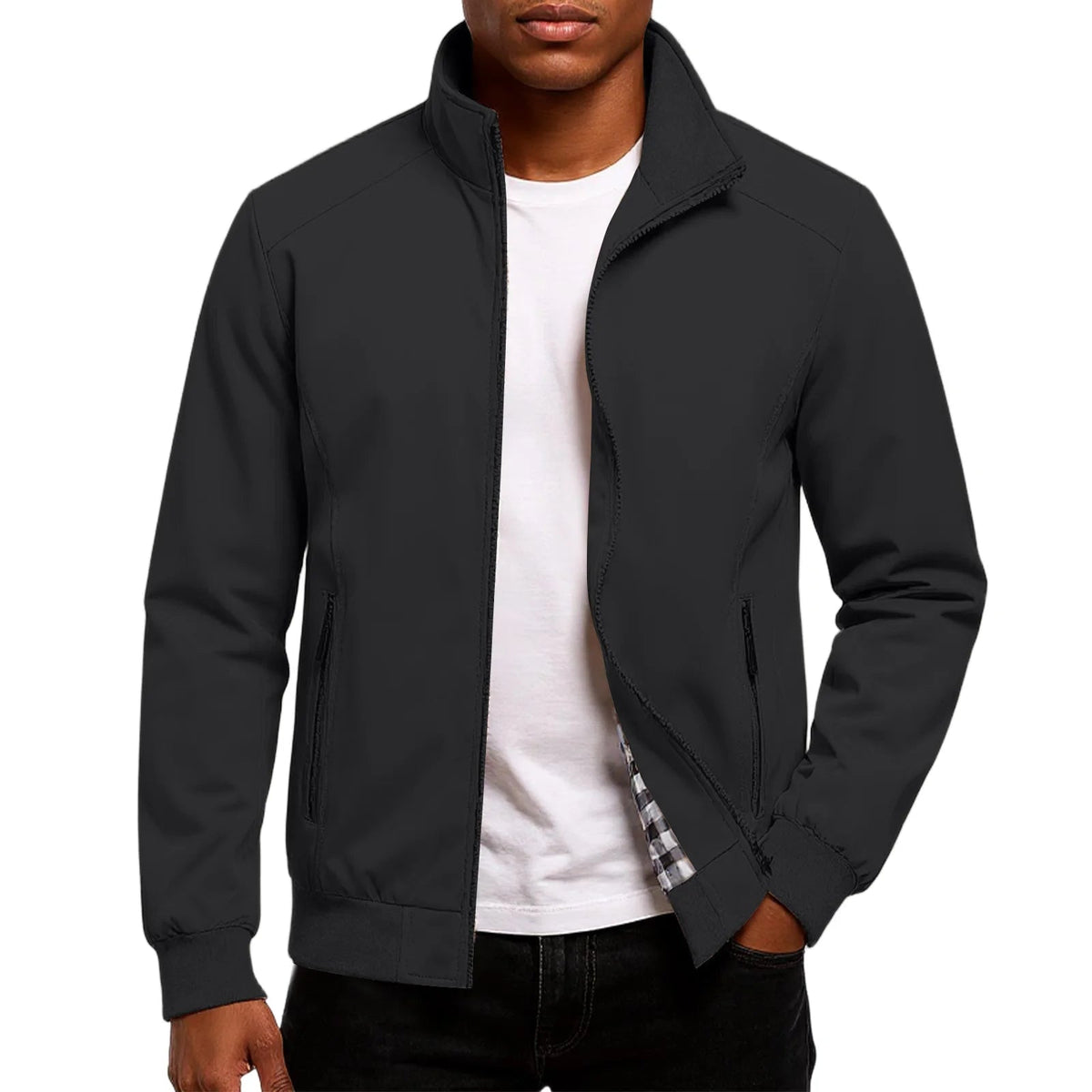 Men's Lightweight Stand Collar Blouson