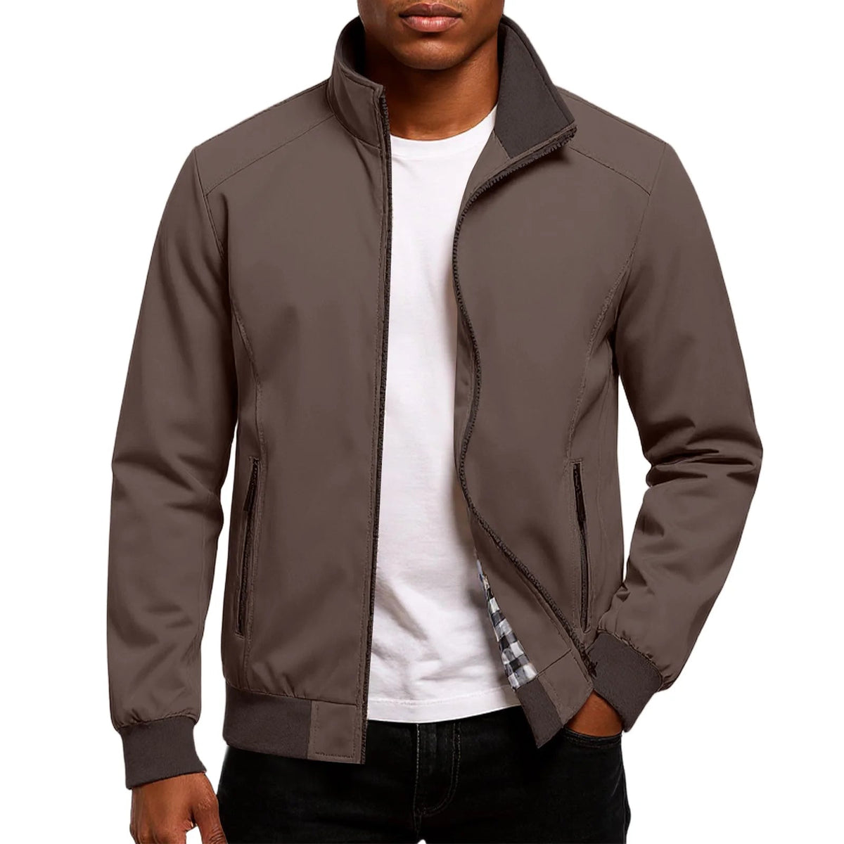 Men's Lightweight Stand Collar Blouson