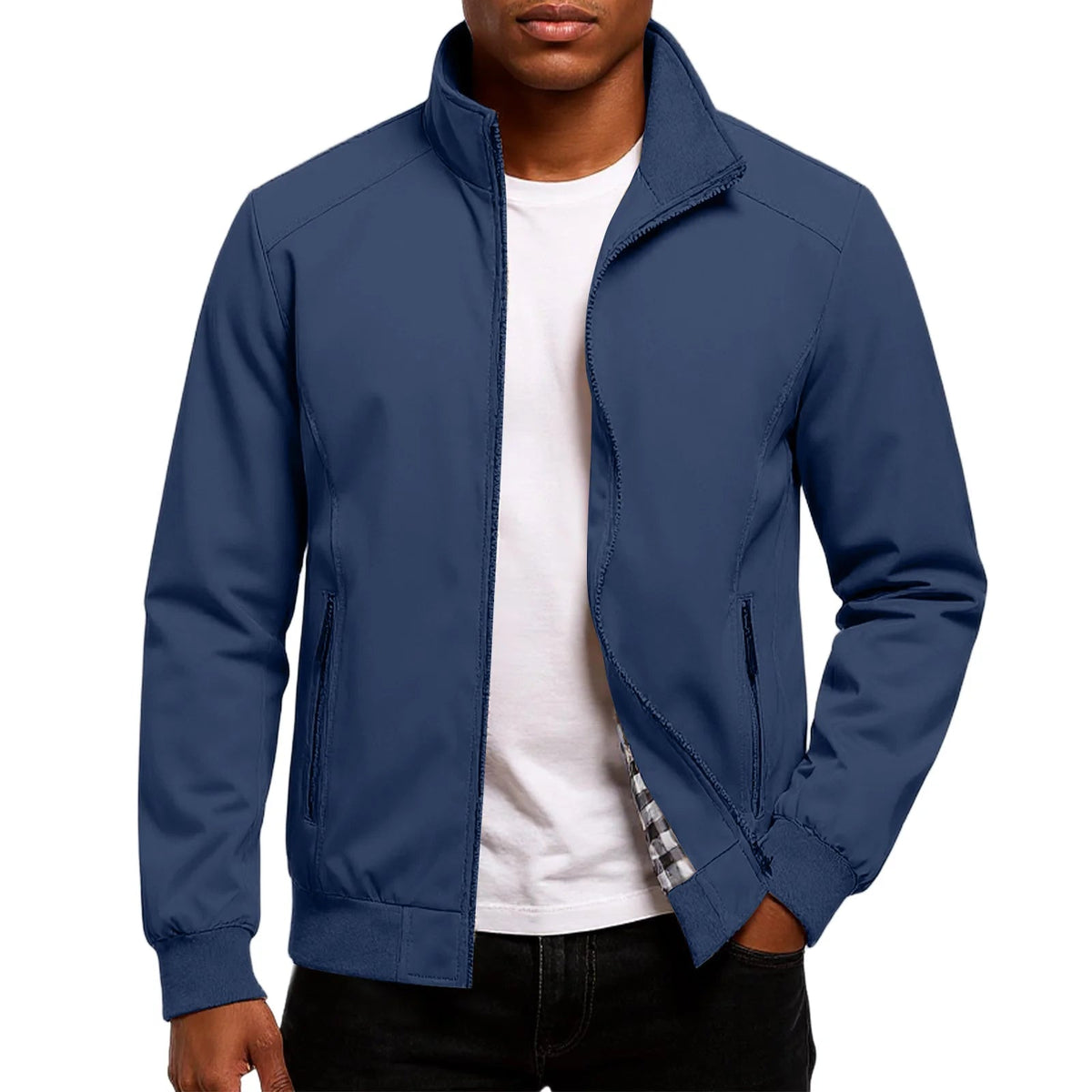 Men's Lightweight Stand Collar Blouson