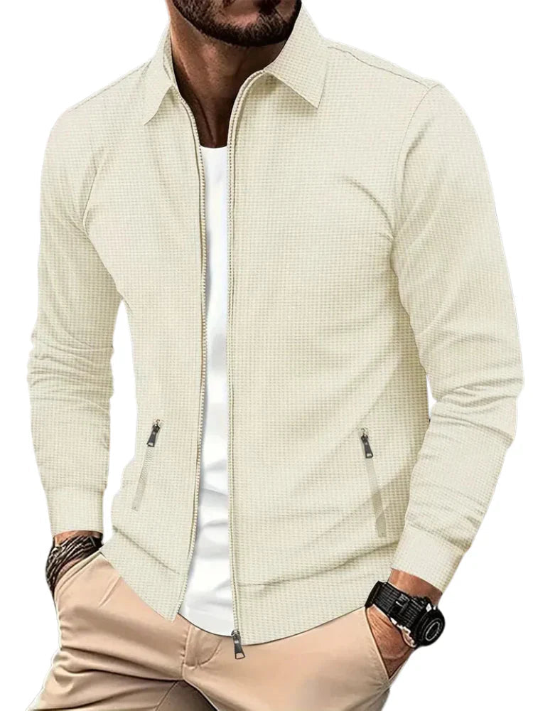 Men's Lightweight Casual Zip-Through Jacket