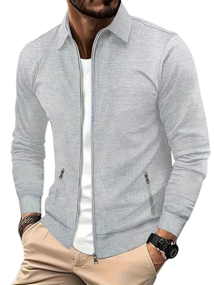 Men's Lightweight Casual Zip-Through Jacket