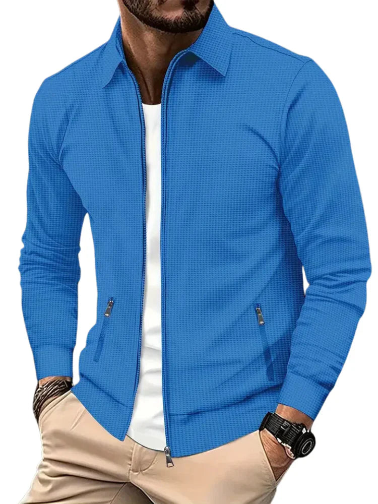 Men's Lightweight Casual Zip-Through Jacket