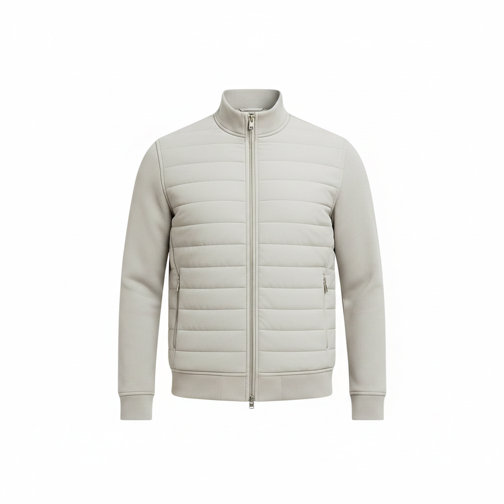 Men's Windproof Hybrid Quilted Jacket