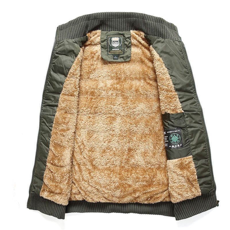 Men's Insulated Fur Lined Padded Gilet