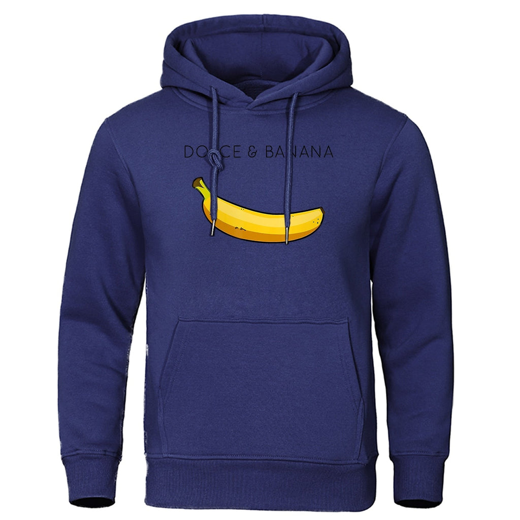 Men's Casual Graphic Print Hooded Top