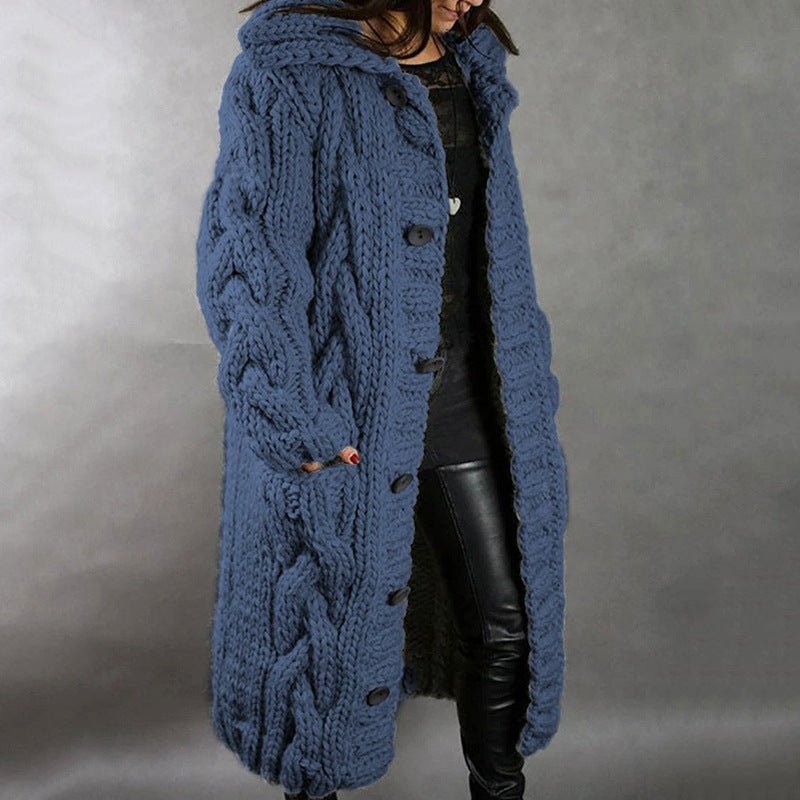 Women's Cosy Longline Tummy-Skimming Coat