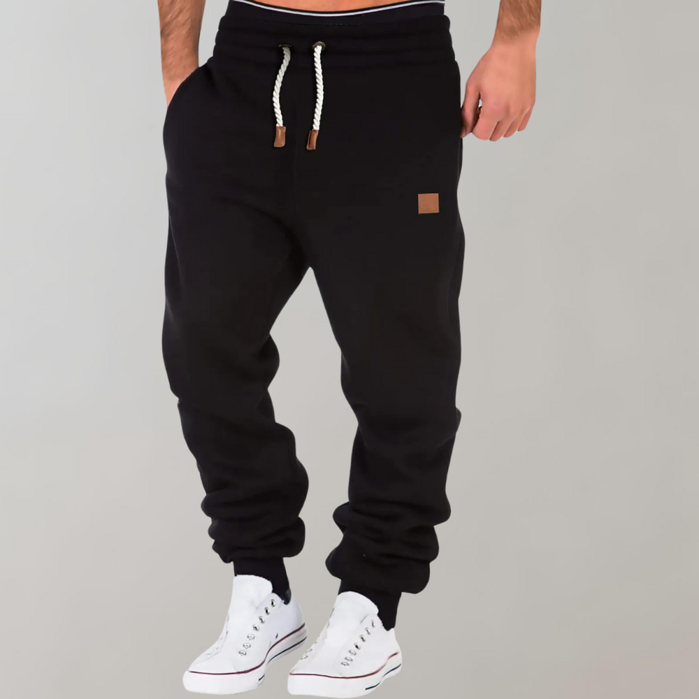Men's Relaxed Cuffed Drawstring Joggers
