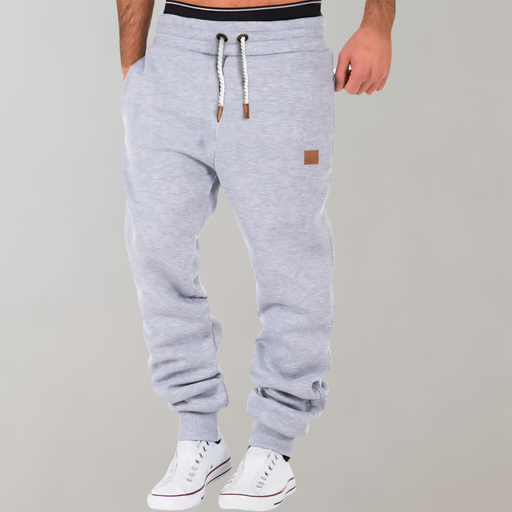 Men's Relaxed Cuffed Drawstring Joggers