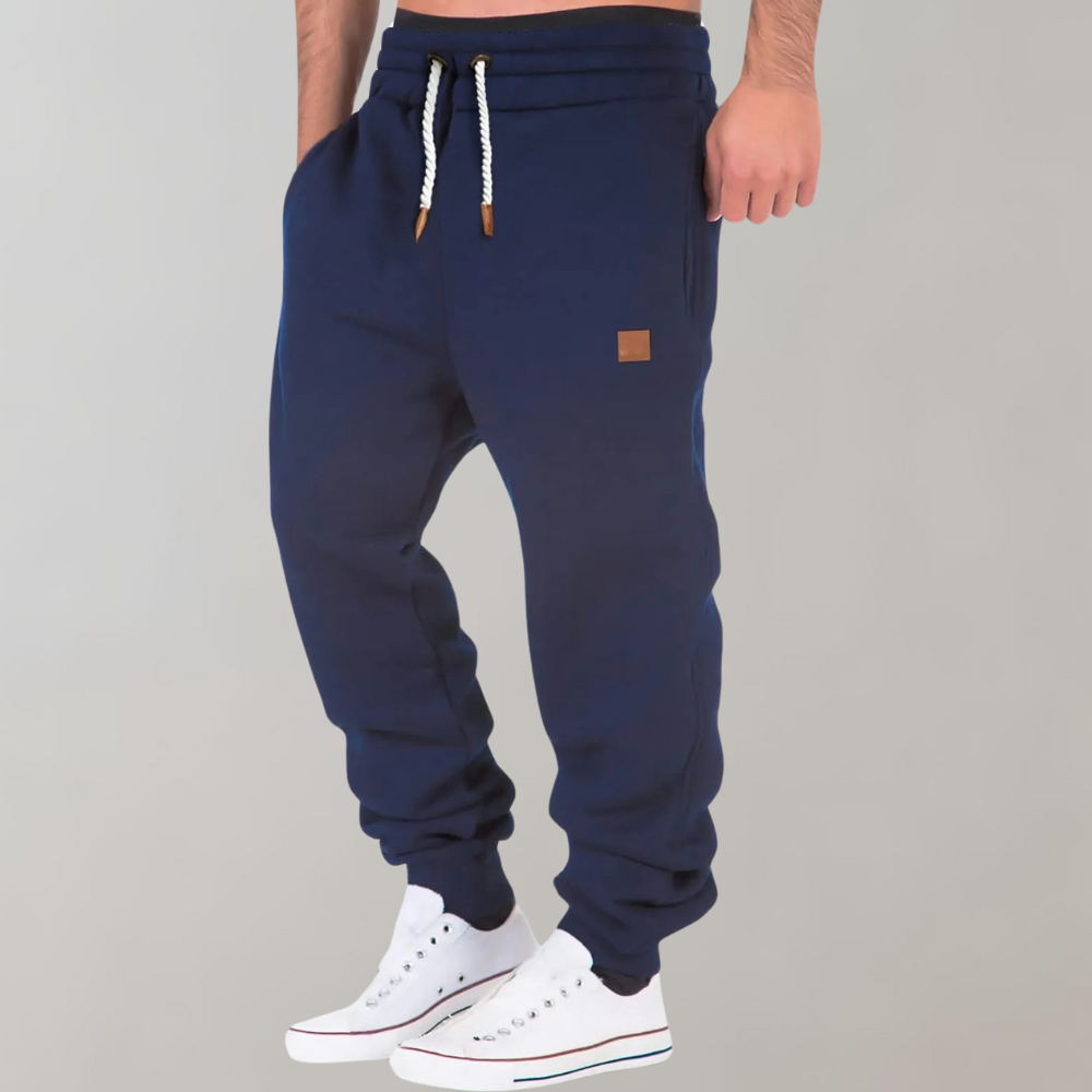 Men's Relaxed Cuffed Drawstring Joggers