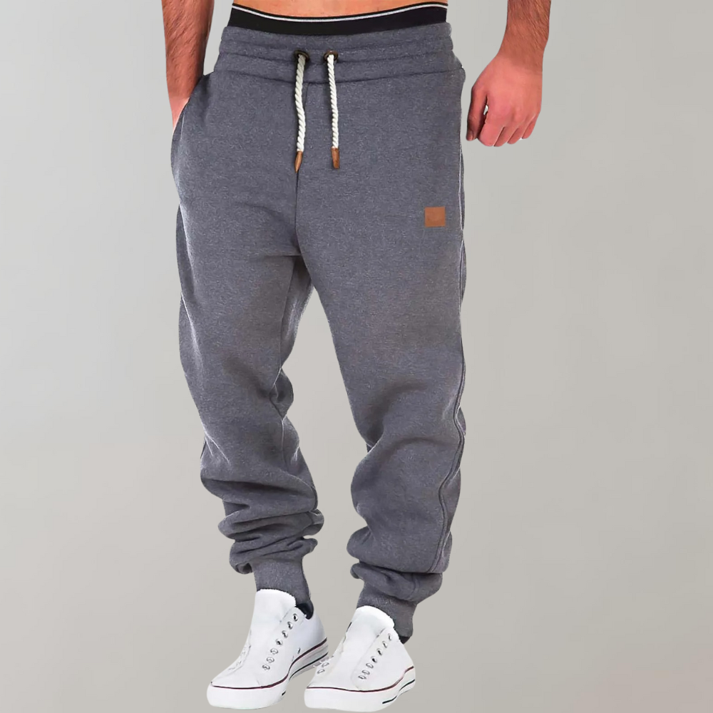 Men's Relaxed Cuffed Drawstring Joggers