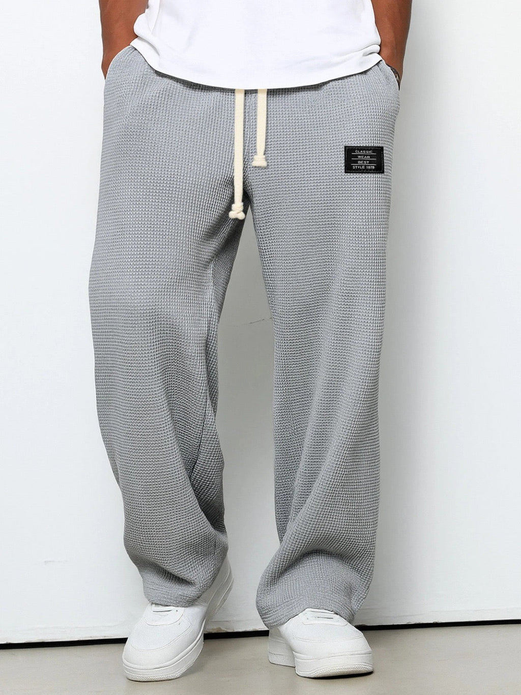 Men's Relaxed Adjustable-Waist Everyday Trousers