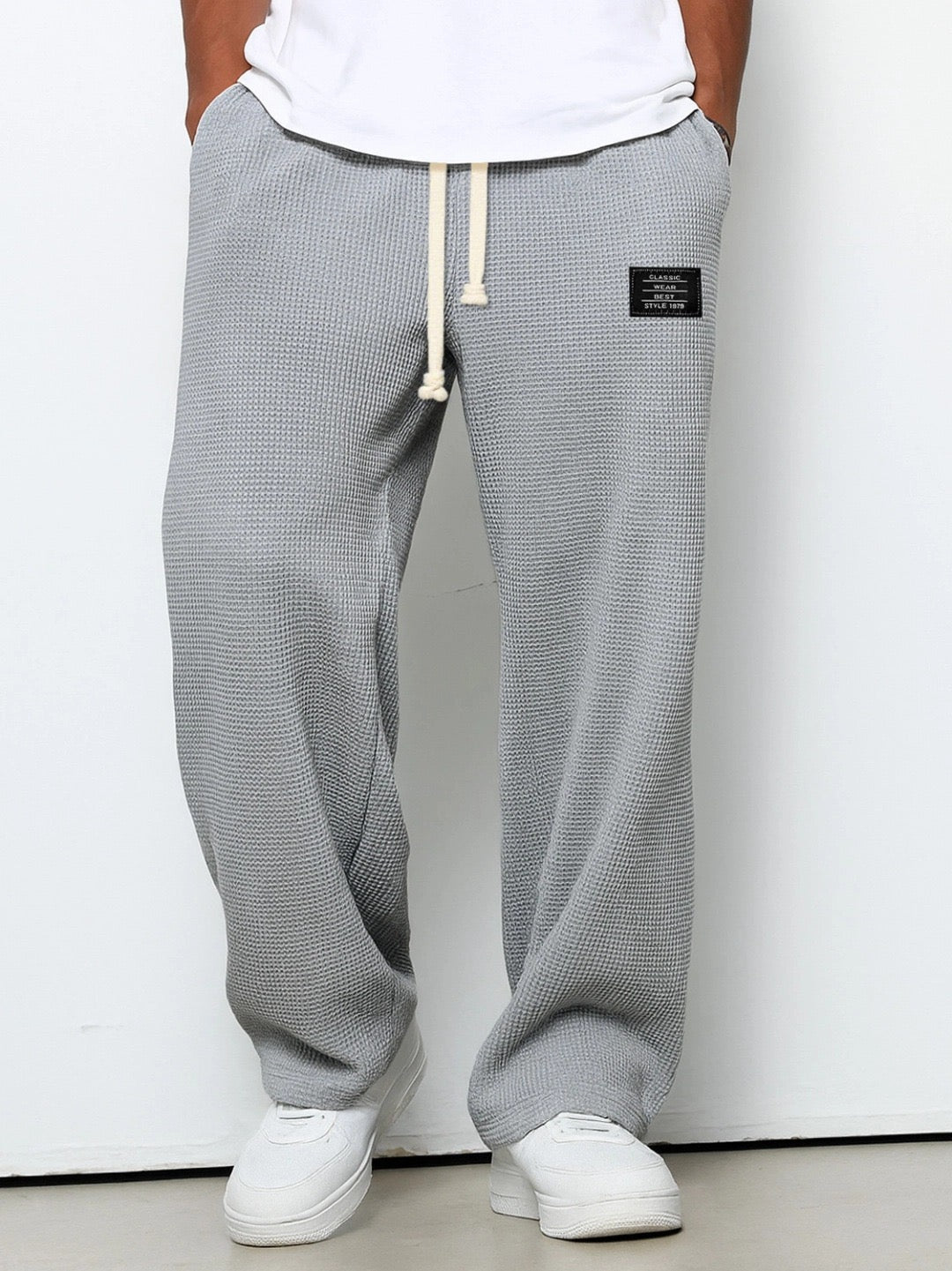 Men's Relaxed Adjustable-Waist Everyday Trousers