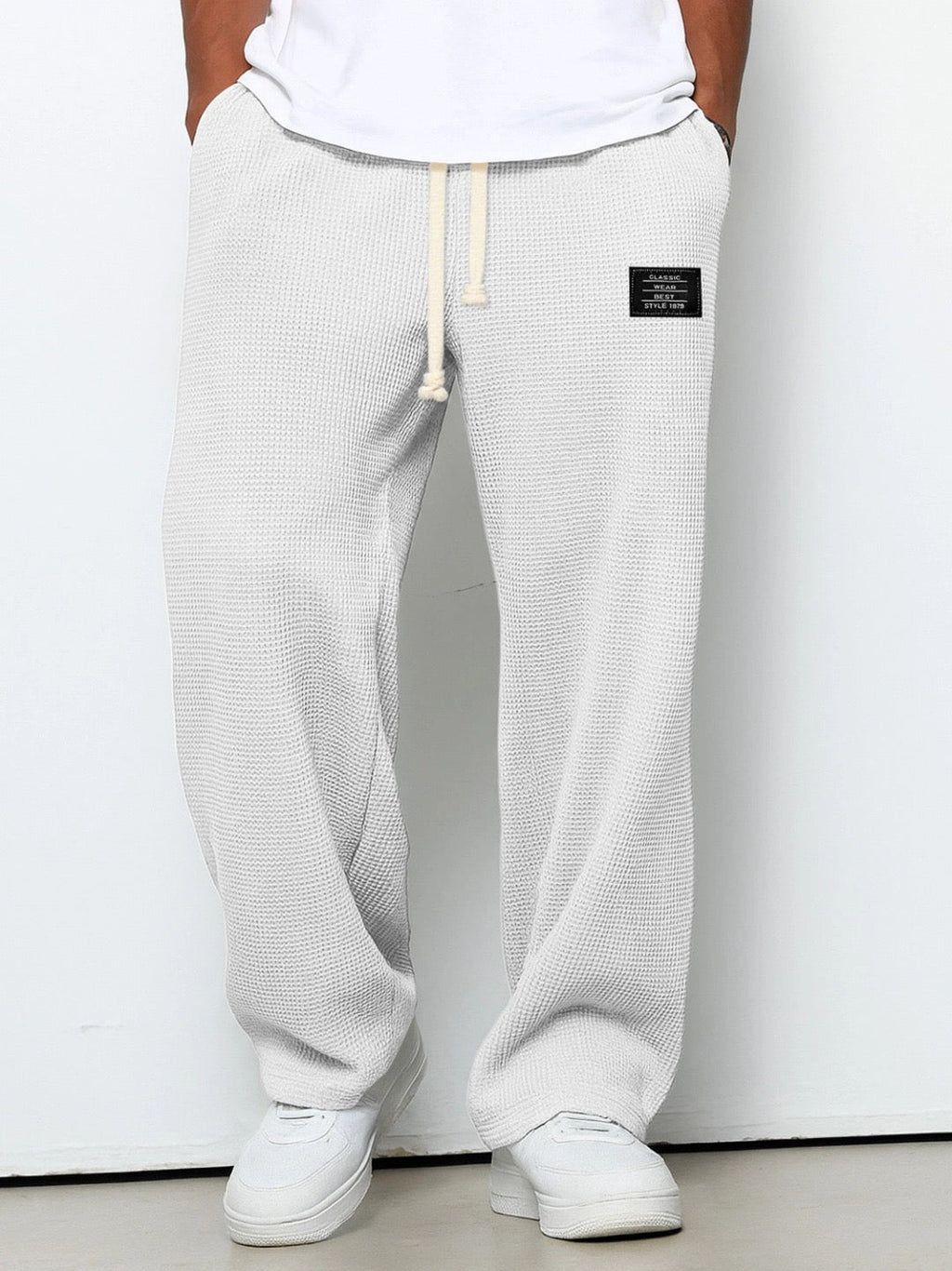 Men's Relaxed Adjustable-Waist Everyday Trousers