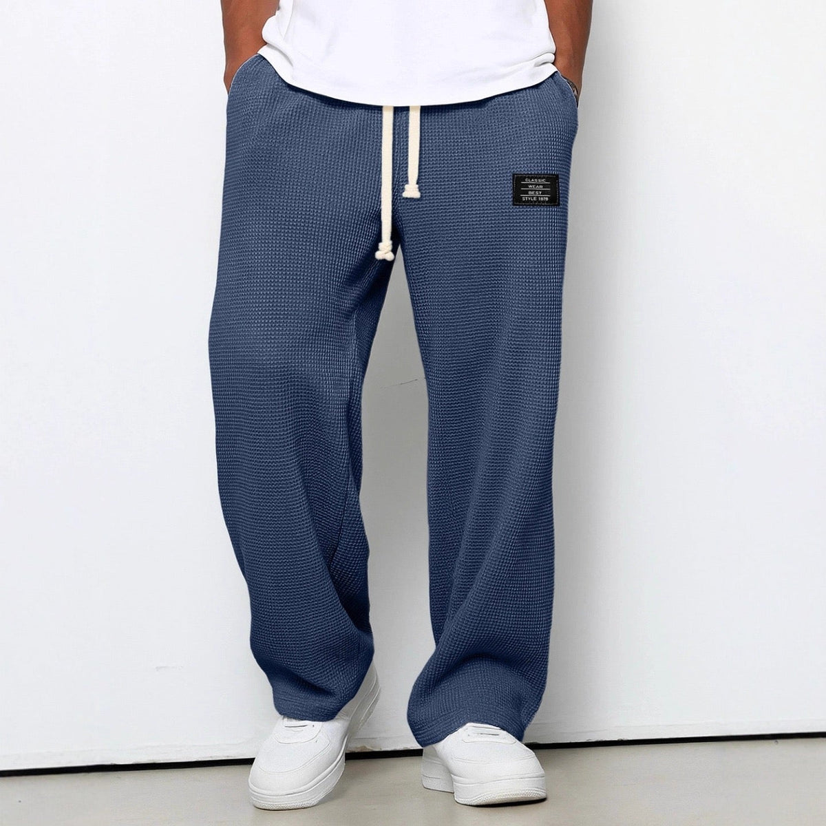 Men's Relaxed Adjustable-Waist Everyday Trousers
