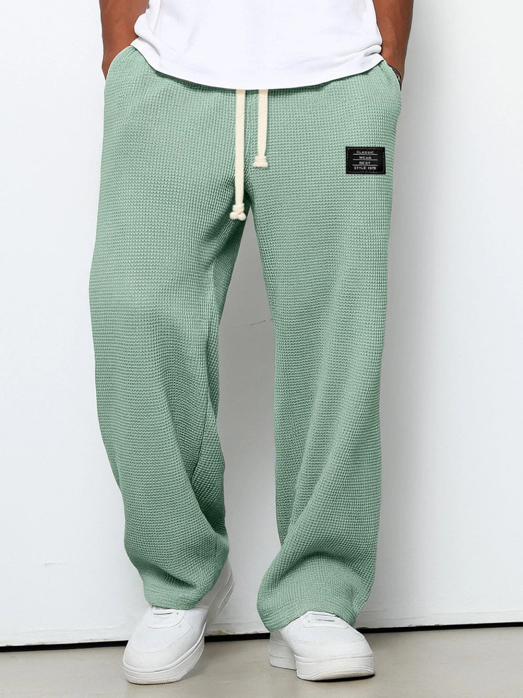 Men's Relaxed Adjustable-Waist Everyday Trousers