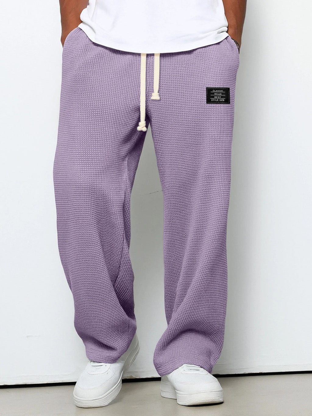Men's Relaxed Adjustable-Waist Everyday Trousers