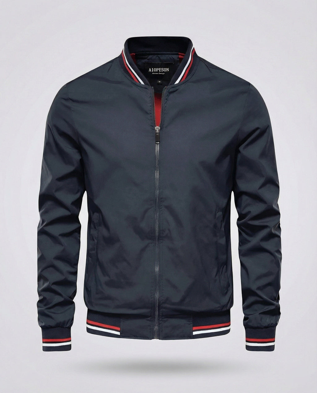 Men's Lightweight Water-Resistant Nylon Blouson