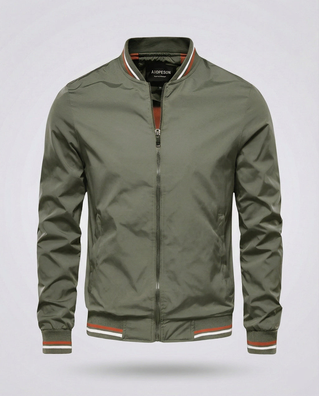 Men's Lightweight Water-Resistant Nylon Blouson