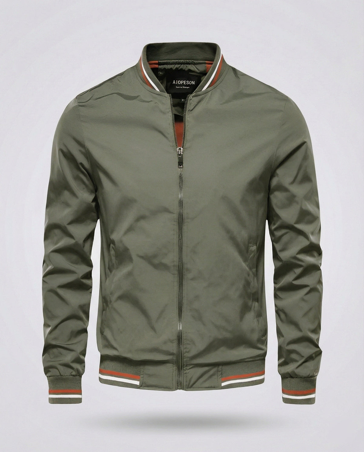 Men's Lightweight Water-Resistant Nylon Blouson