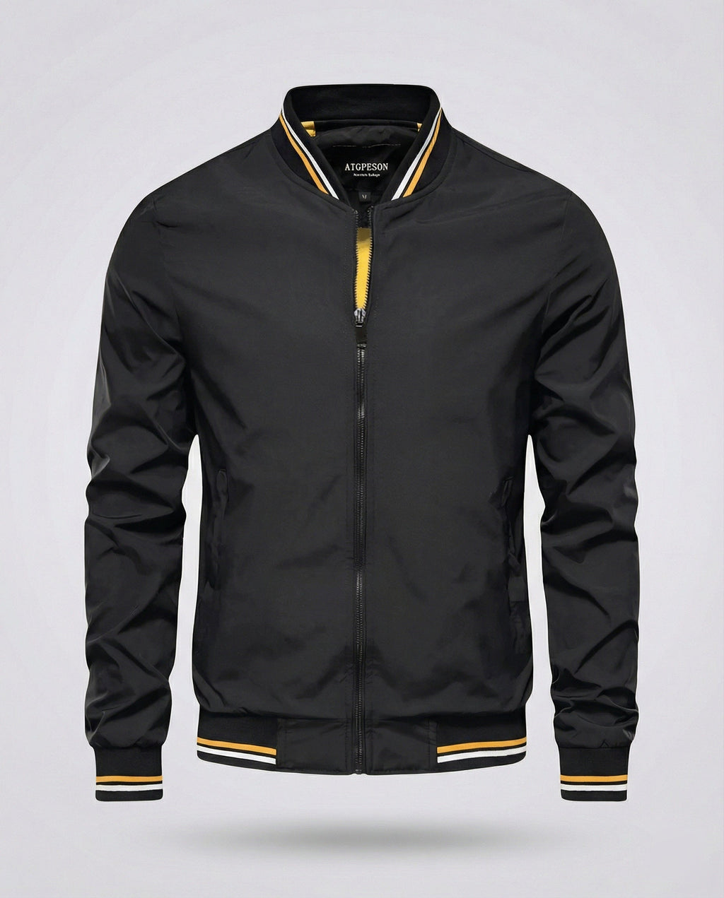 Men's Lightweight Water-Resistant Nylon Blouson