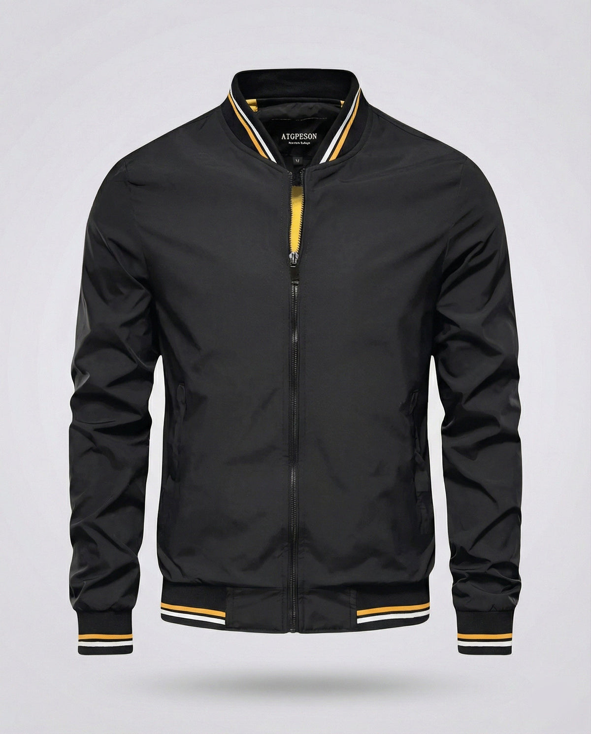 Men's Lightweight Water-Resistant Nylon Blouson
