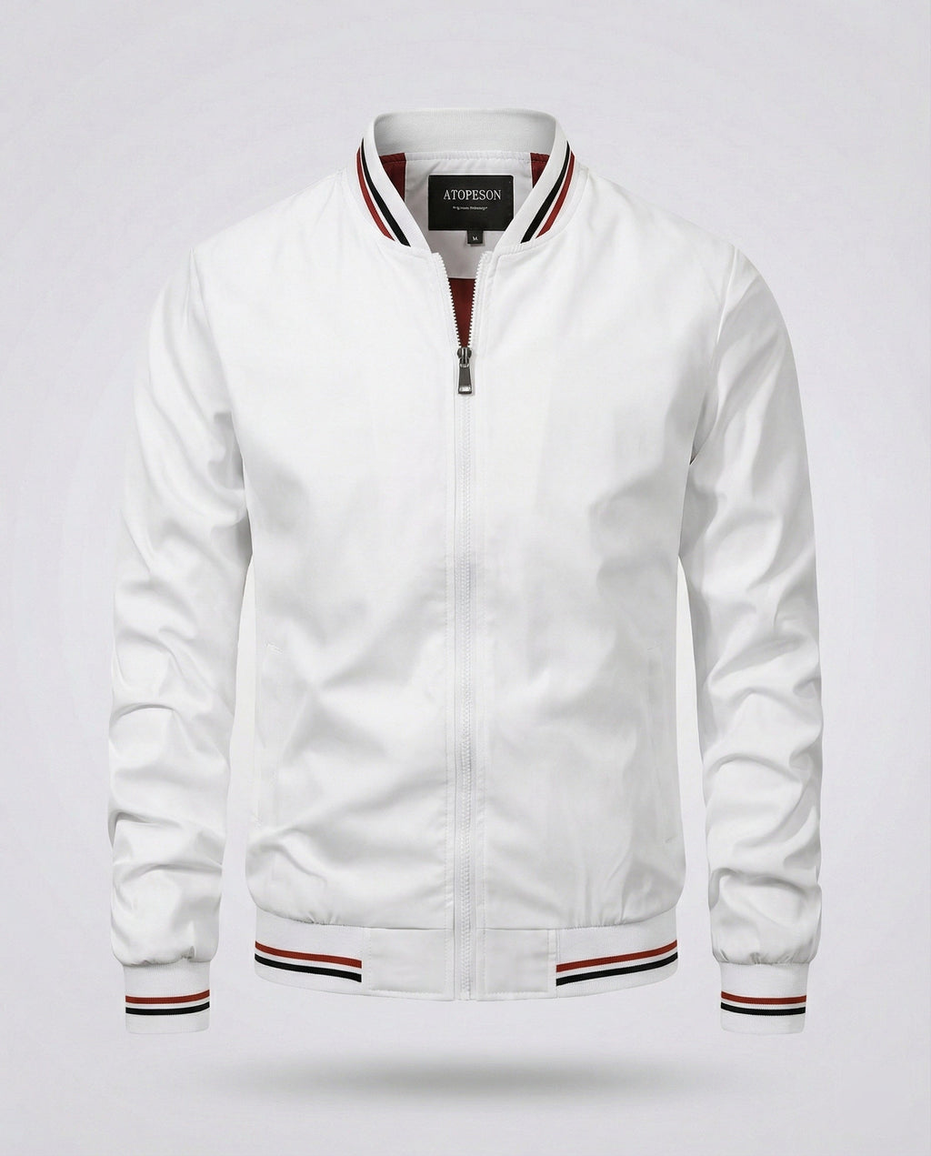 Men's Lightweight Water-Resistant Nylon Blouson