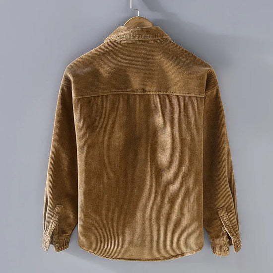 Men's Button-Through Corduroy Overshirt