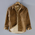 Men's Button-Through Corduroy Overshirt