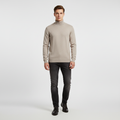 Men's Fine Knit Polo Neck Jumper