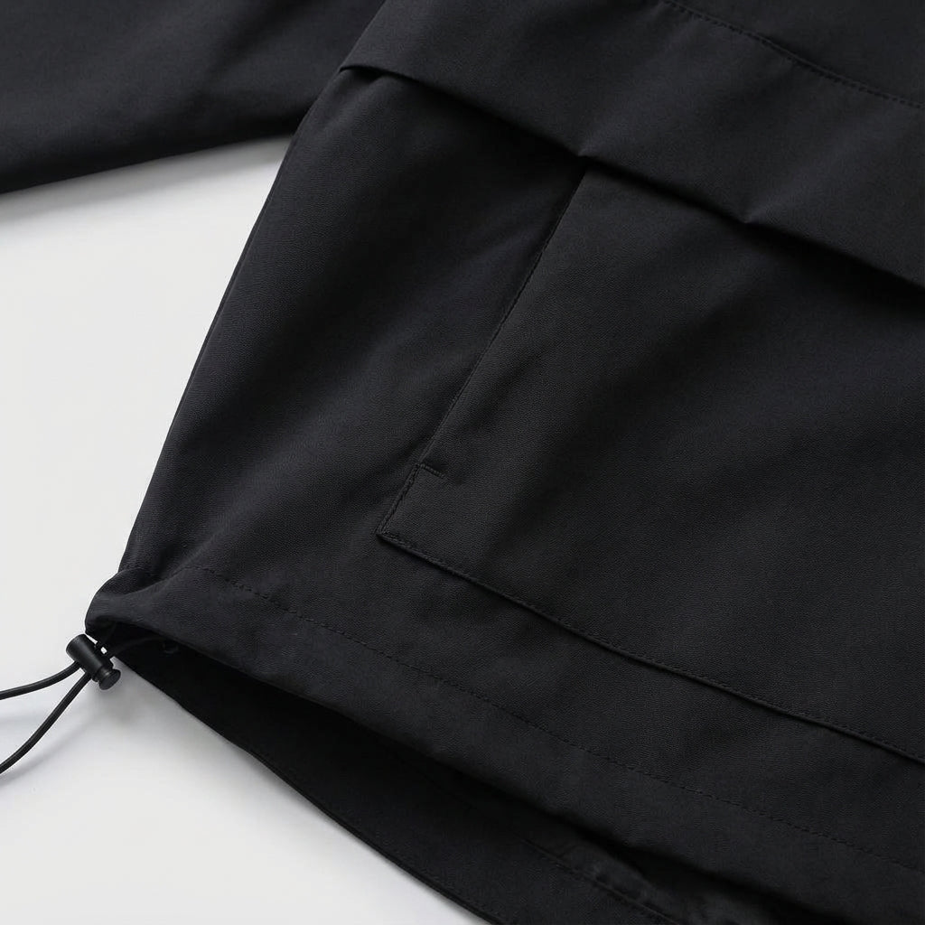 Men's Lightweight Water-Repellent Hooded Anorak