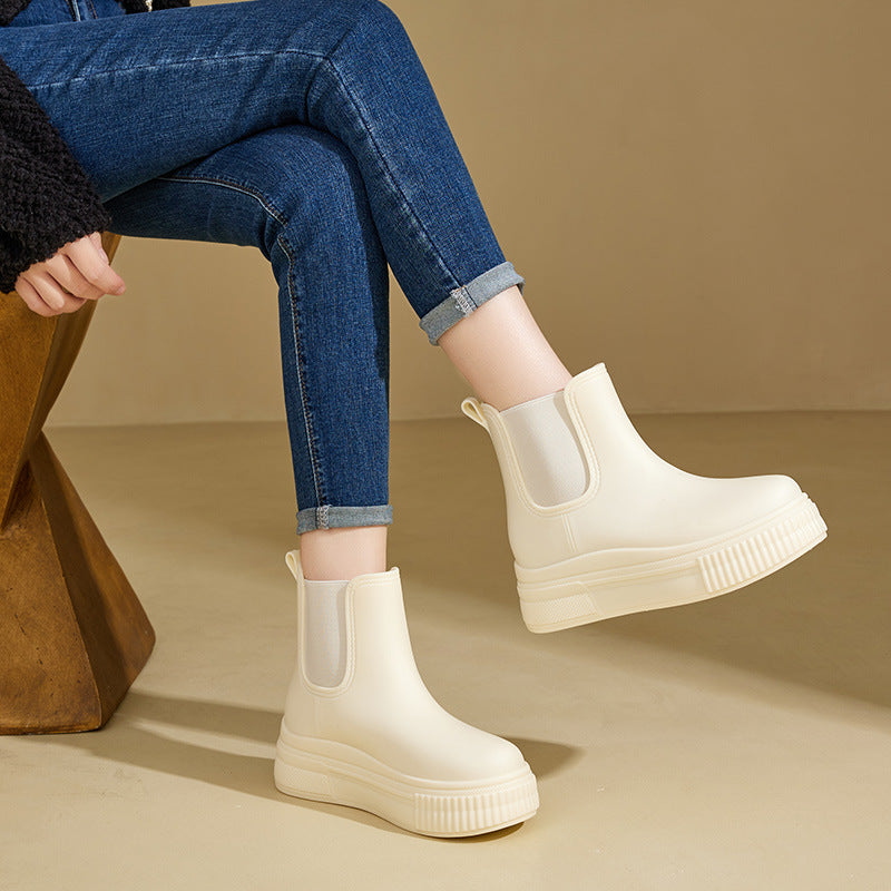 Women's Platform Waterproof Winter Chelsea Boots