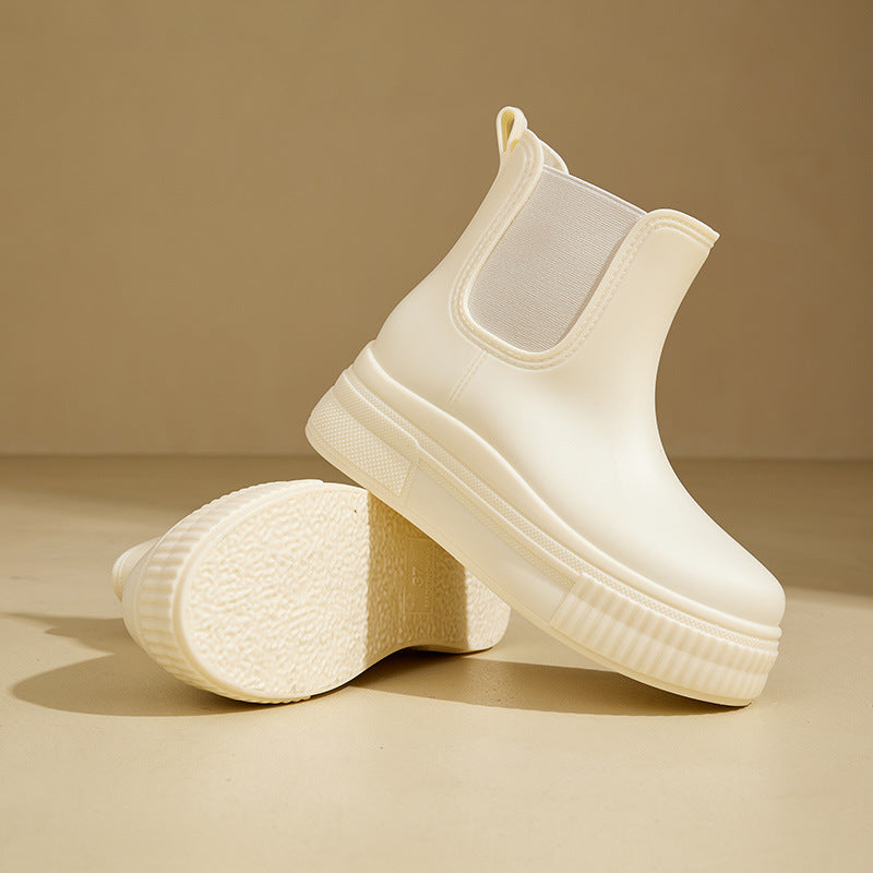 Women's Platform Waterproof Winter Chelsea Boots