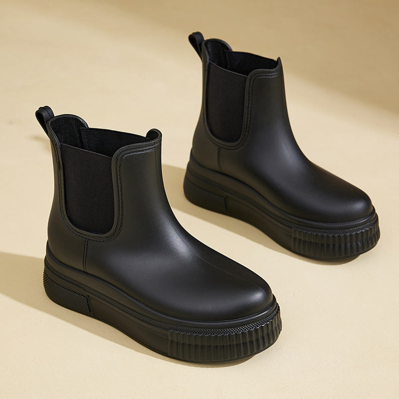 Women's Platform Waterproof Winter Chelsea Boots