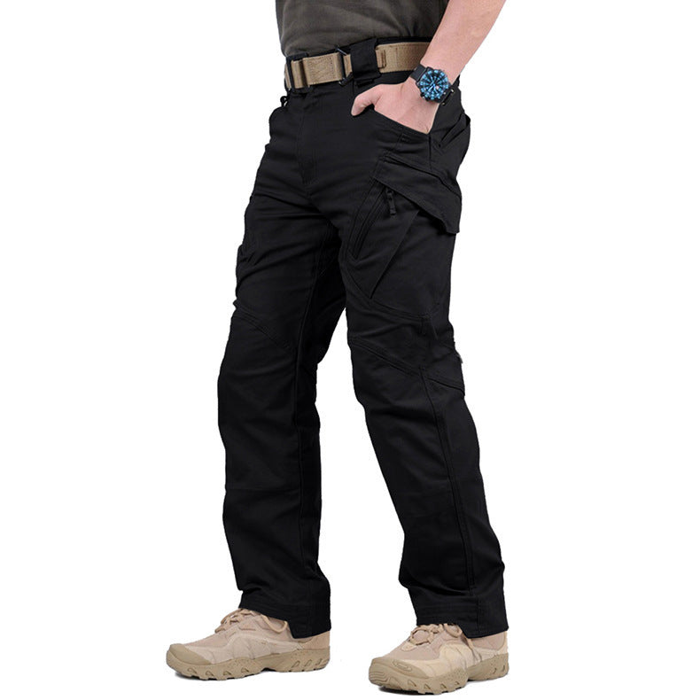 Men's Multi-Pocket Reinforced Tactical Cargo Trousers