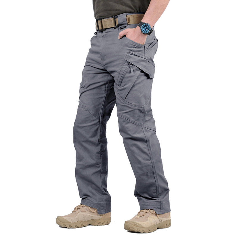 Men's Multi-Pocket Reinforced Tactical Cargo Trousers