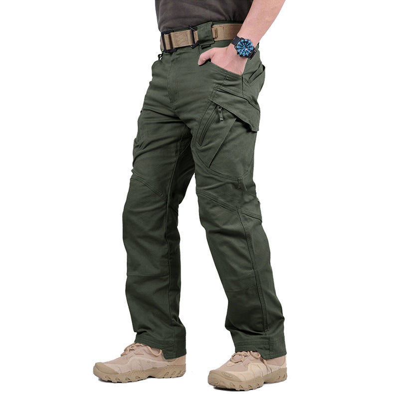Men's Multi-Pocket Reinforced Tactical Cargo Trousers