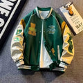 Men's Lightweight Embroidered Patchwork Jacket