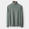Men's Polished Merino Polo Neck Jumper