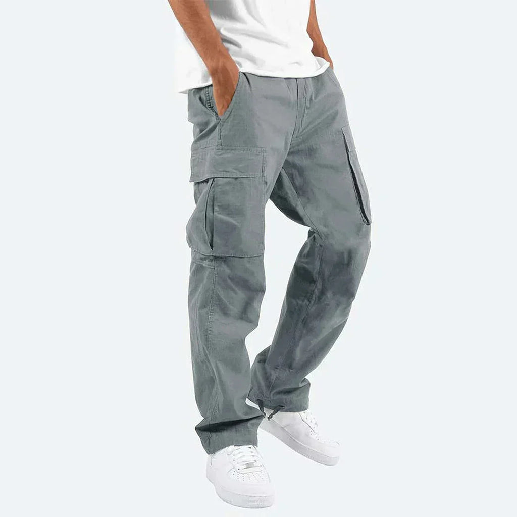 Men's Multi-Pocket Outdoor Utility Cargo Trousers