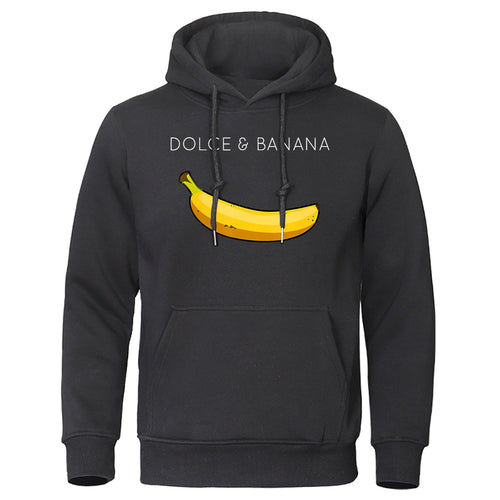 Men's Casual Graphic Print Hooded Top