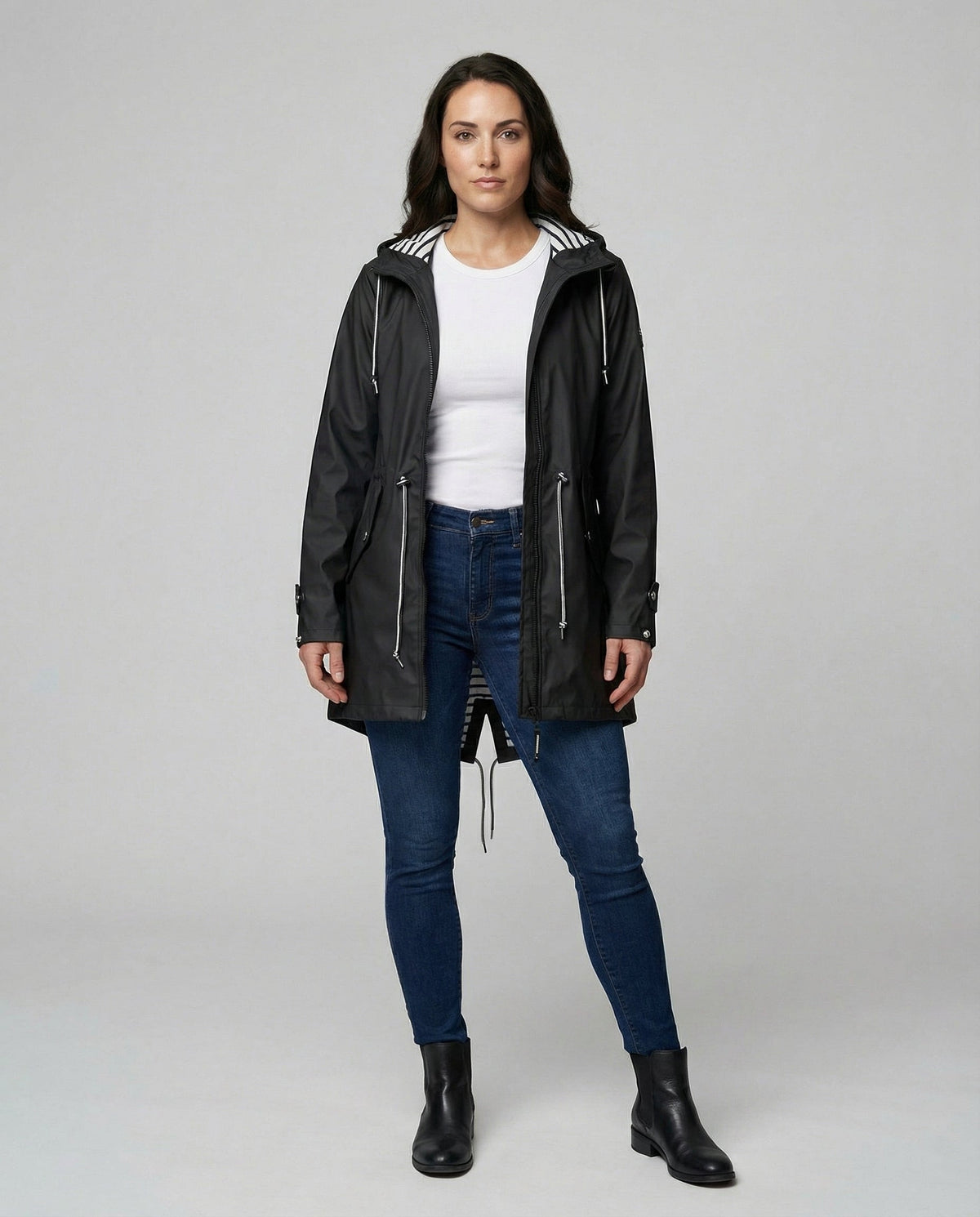 Women's Lightweight Hooded Rain Anorak