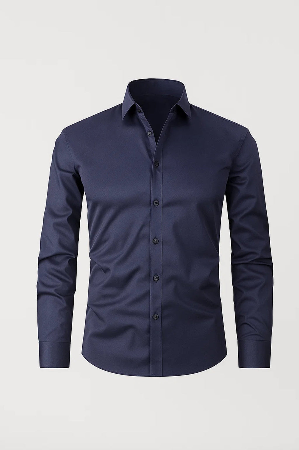Men's Classic Collar Slim-Fit Formal Shirt