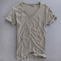 Men's Lightweight V-Neck Slim T-Shirt