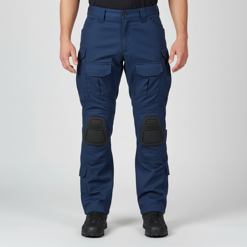 Men's Knee-Pad Tactical Cotton Cargo Trousers