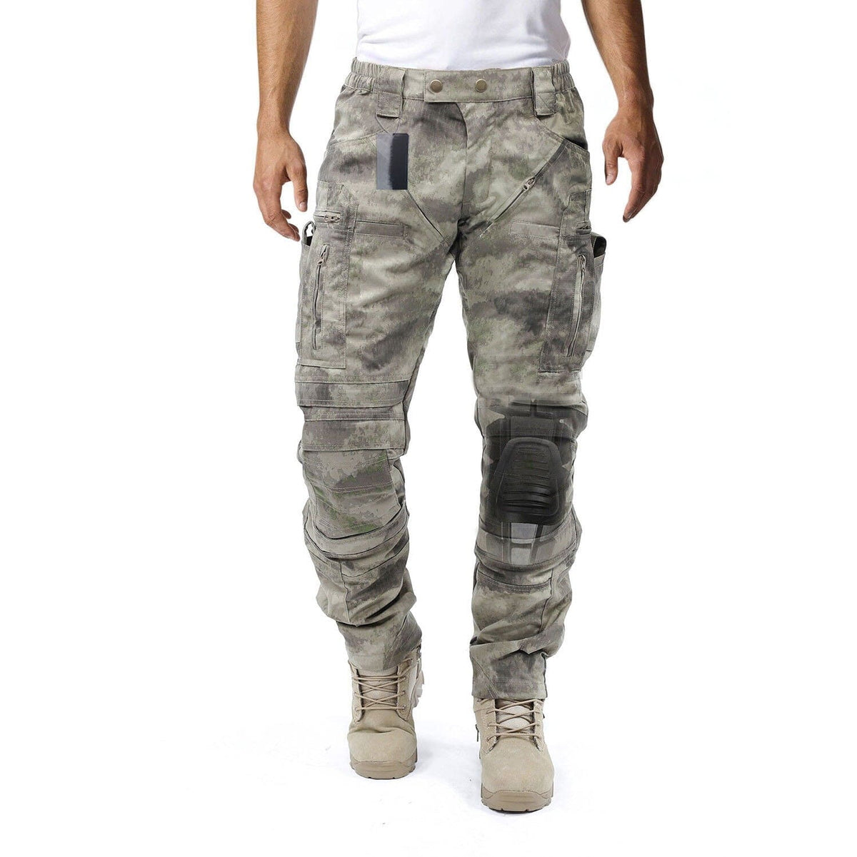 Men's Knee-Pad Tactical Cotton Cargo Trousers