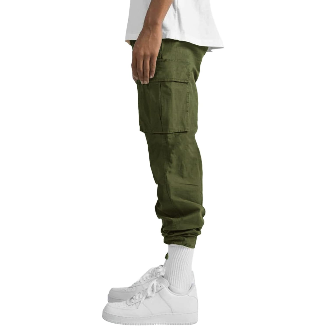 Men's Multi-Pocket Streetwear Cargo Trousers