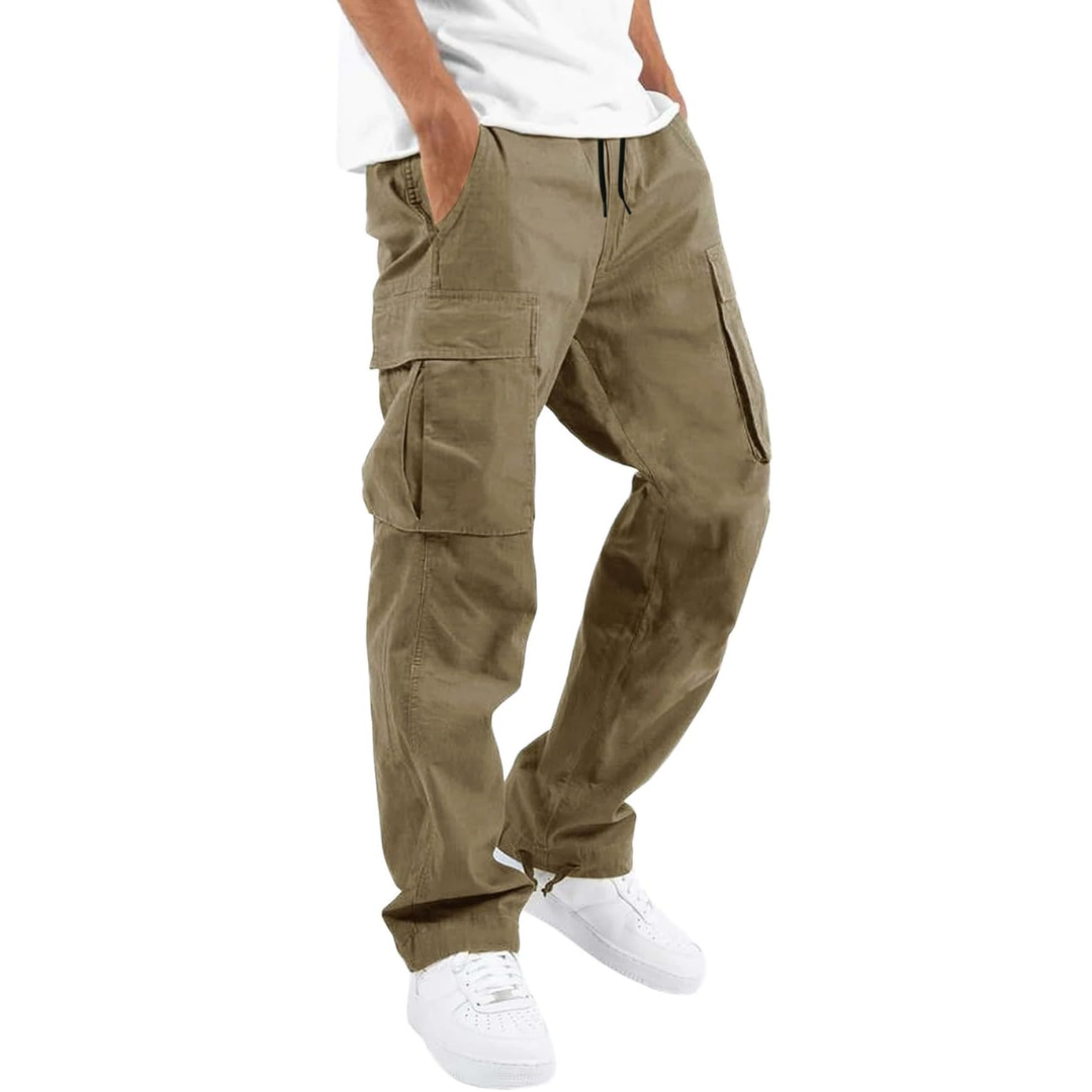 Men's Multi-Pocket Streetwear Cargo Trousers