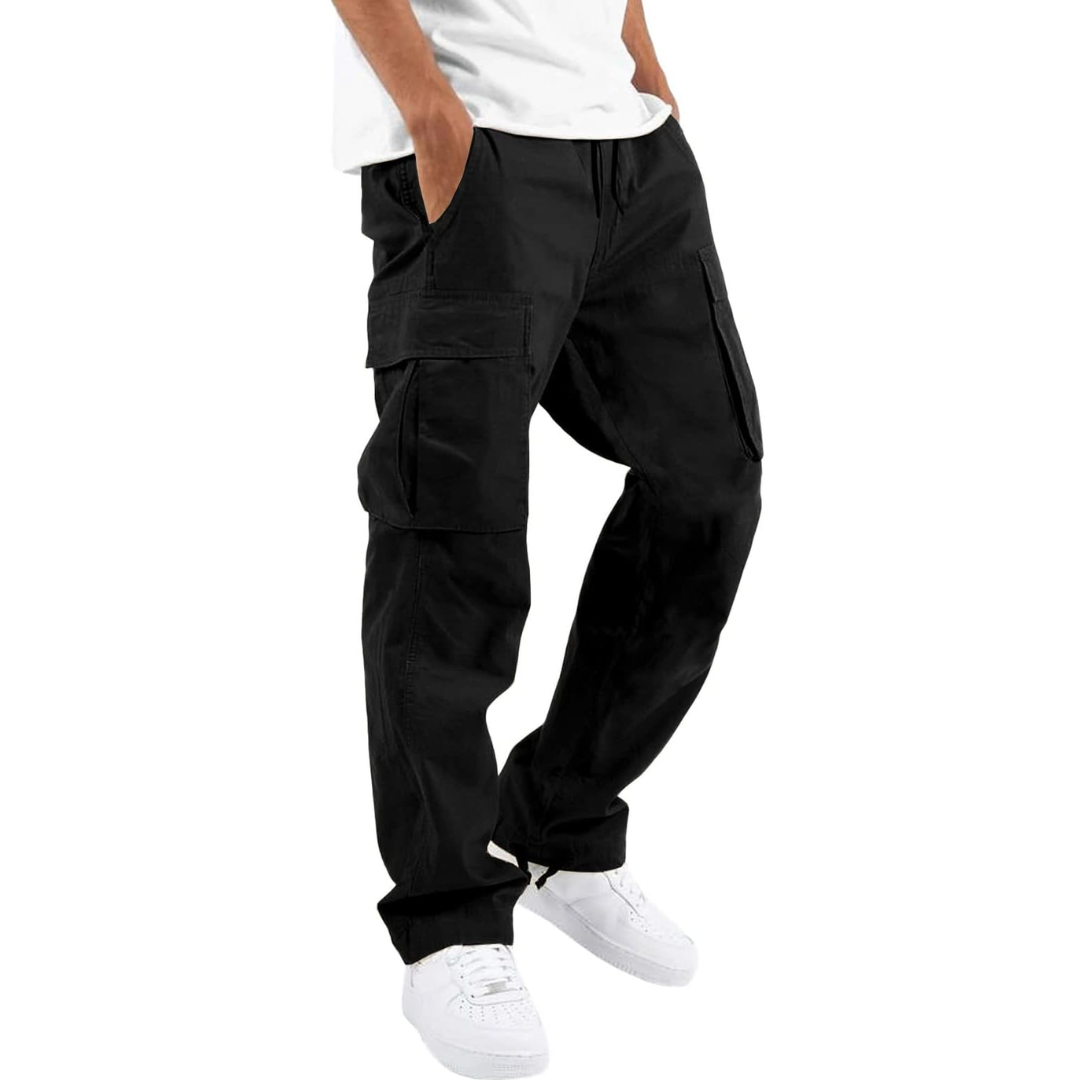 Men's Multi-Pocket Streetwear Cargo Trousers