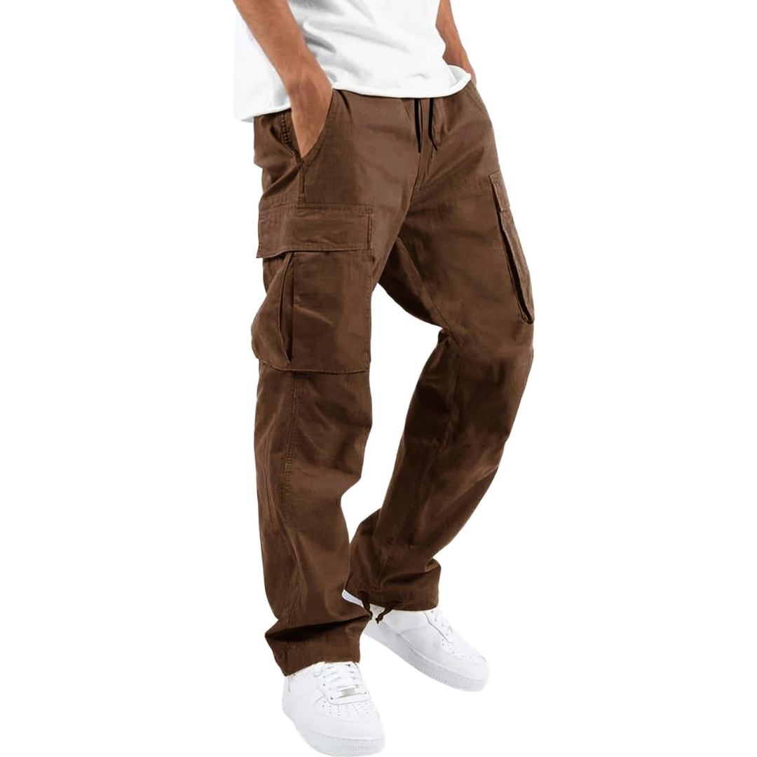 Men's Multi-Pocket Streetwear Cargo Trousers